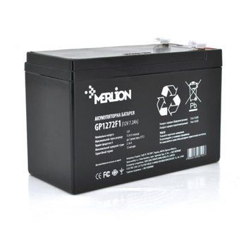 Акумулятор для дитячих електромобілів 12V 7.2Ah Merlion 10601 фото