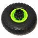 Комплект надувних коліс для дитячого електромобіля 260мм 2шт. зелені 11167 фото 2