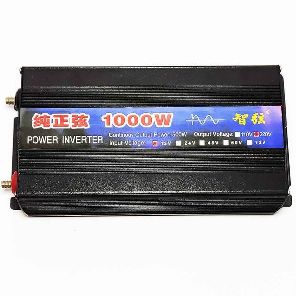 Инвертор 12 220 чистый синус 1000W (500W) 10819 фото