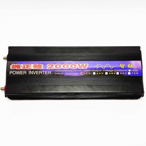 Інвертор 12 220 чистий синус 2000W (1000W) 10820 фото