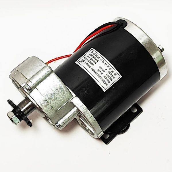 Колекторний двигун 24V 450W редукторний MY1020Z 10932 фото