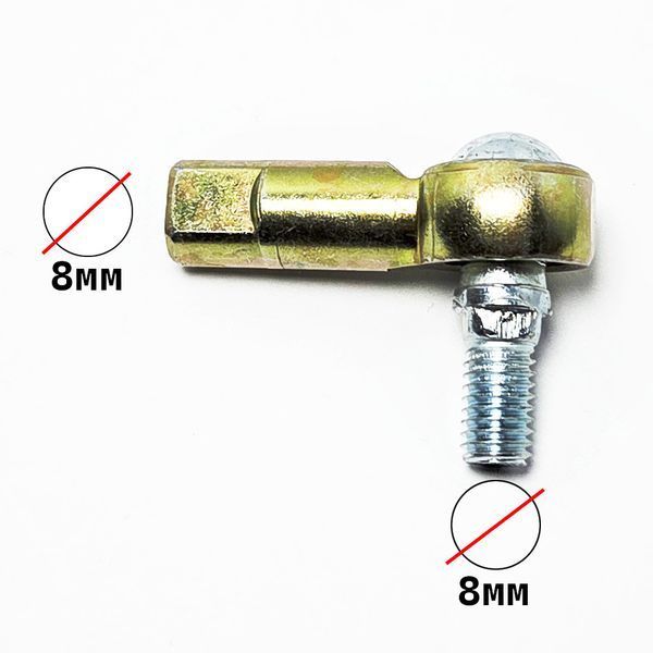 Комплект рулевых тяг для детского квадроцикла 8мм 81/27mm 12182 фото