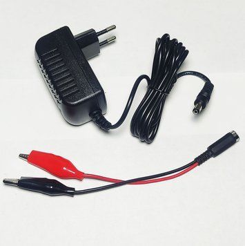 Зарядний пристрій 15V (12V) 1500mah для дитячого електромобіля 10579 фото