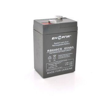 Аккумуляторная батарея для детского электромобиля 6v 4ah Енергия 10583 фото