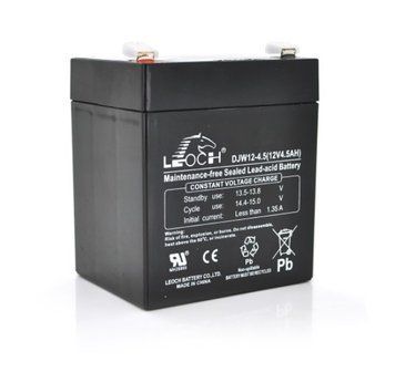 Аккумулятор для детского электромобиля 12v 4.5ah Leoch 10596 фото