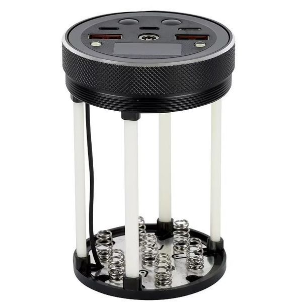 Корпус для повербанка 7х18650 черный QC3.0 PD3.0 22.5W 12652 фото