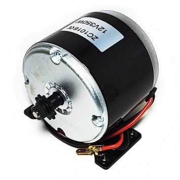 Двигун колекторний 12 вольт 350 ват 2750rpm 11805 фото