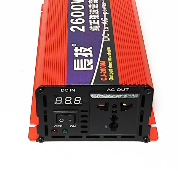 Инвертор 24 220 с чистой синусоидой 2600W(1300W) — изображение 4