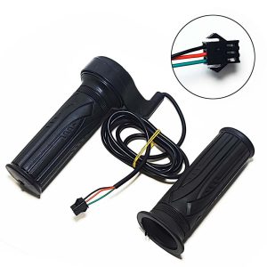 Ручка газа детского мотоцикла квадроцикла 3к разъем "папа"